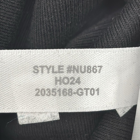 Madewell (Re)generative Cotton Ribbed Cap-Sleeve Tee Jet black size S NWT NU867 - Picture 12 of 14